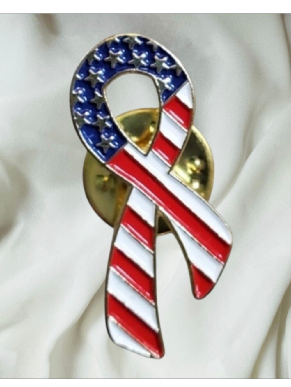 Vintage USA Stars & Stripes Pin